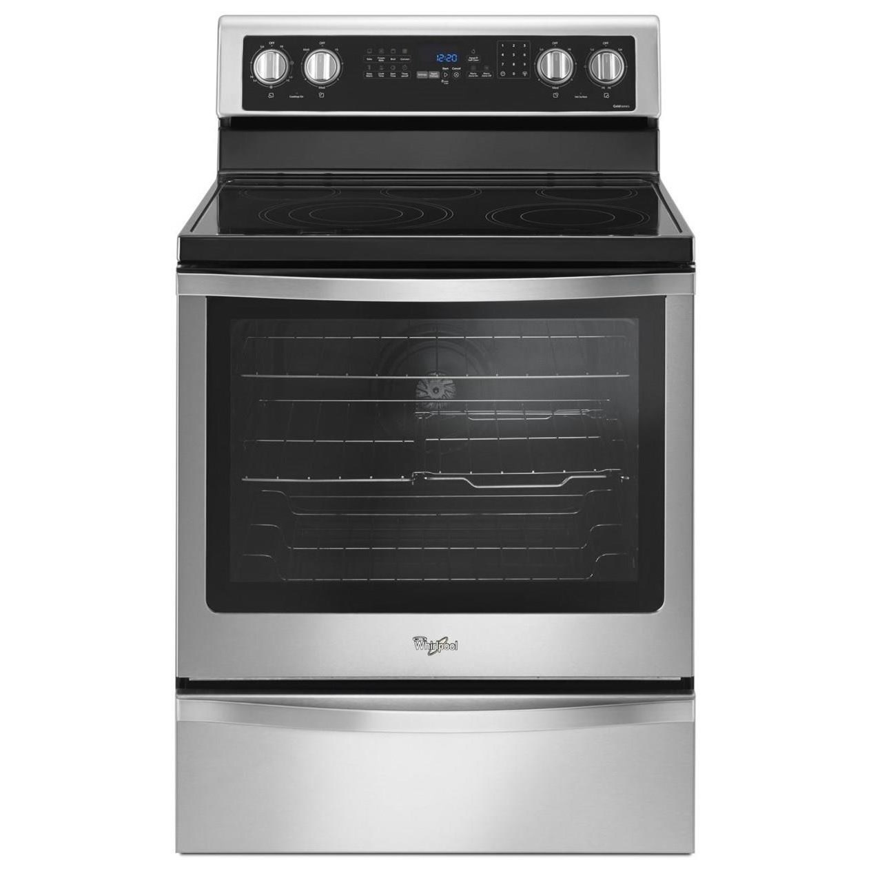 Whirlpool electric flat top stove top